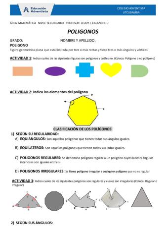 POLÍGONOS 