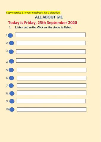 Personal information