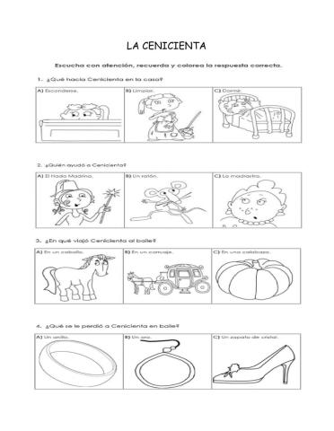 Cuento la cenicienta