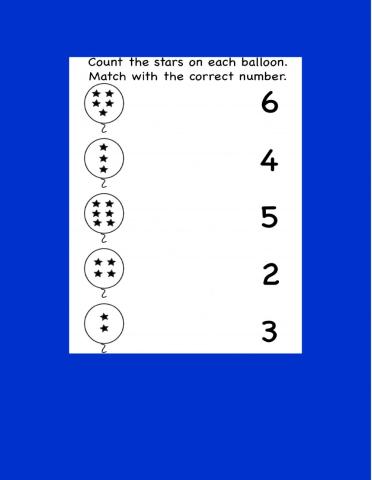 Matching numbers to sets