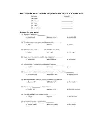 Computer vocabulary 2