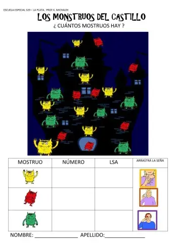 Los monstruos del castillo