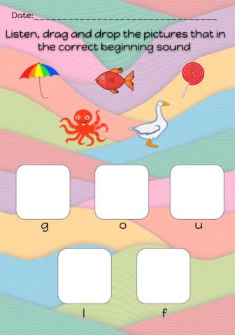 Sounds: g, o, u, l, f