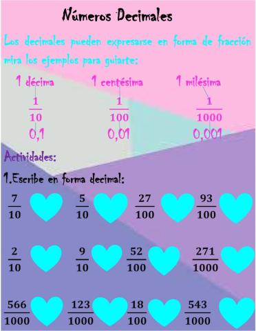 Números Decimales