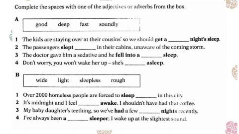 Sleep Vocabulary