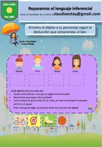 Refuerzo Comprensión lenguaje inferencial