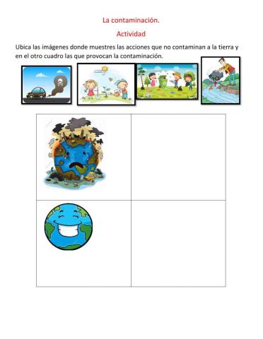 La contaminación