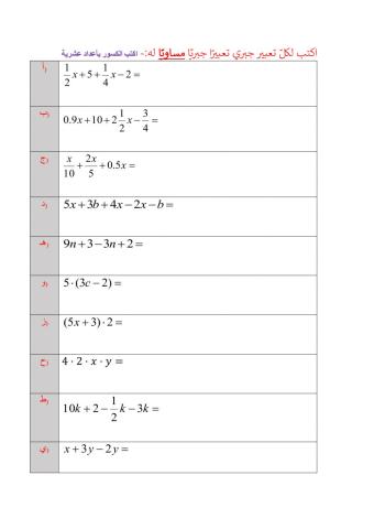 تجميع حدود متشابهة