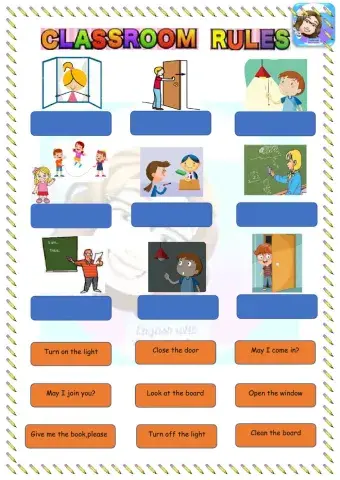 Grade 4-Unit 1-Classroom Rules