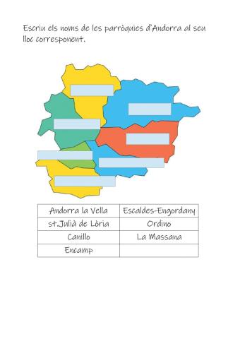 mapa d'andorra per segon