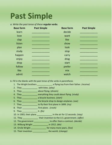 Simple past