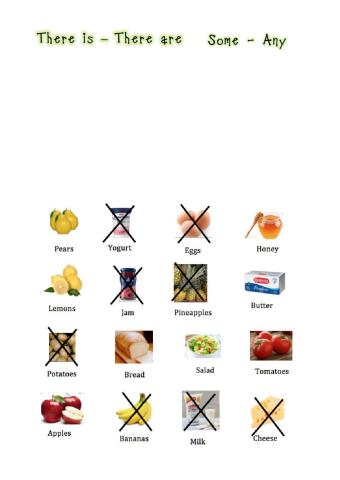 There is- There are   -    Some-Any