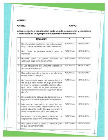 Autonomía-Heteromonía