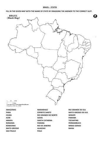 States of brazil