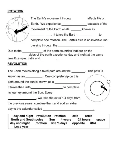 Movements of the Earth