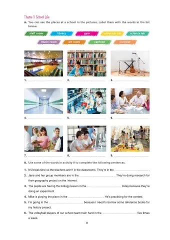 Grade 10 Theme1 School Life Page 8