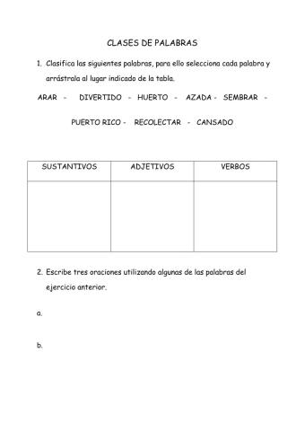 Tarea lengua
