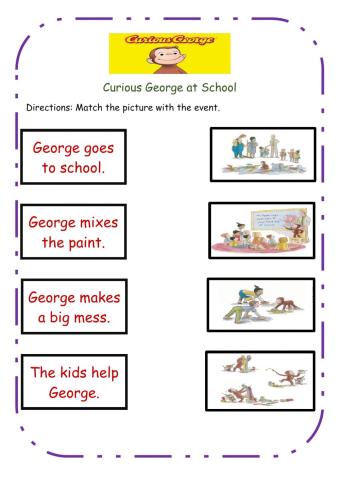 Curious George at School