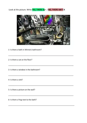 There is- There isn't