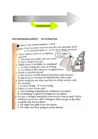 The Continuous Aspect