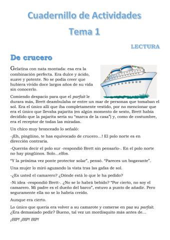 Cuadernillo lenguaje tema 1