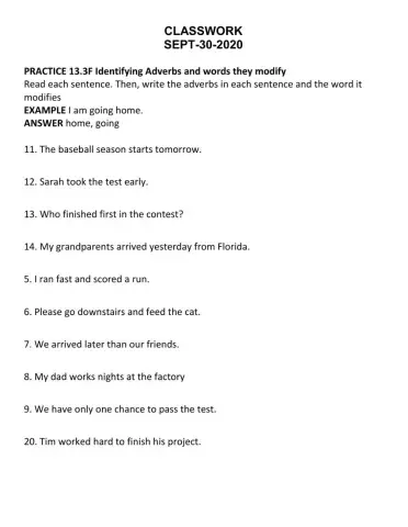 CLASSWORK-Sept- 30-2020