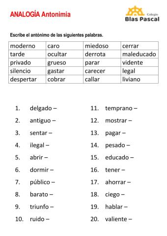 Analogias