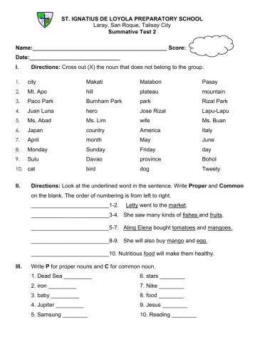 Quiz Language 2
