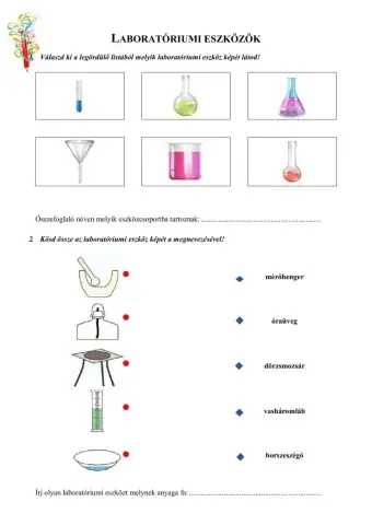 Laboratóriumi eszközök