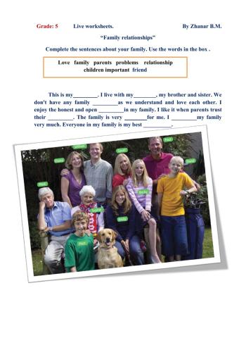 Family relationships