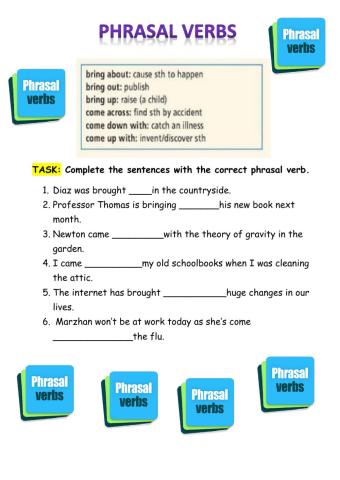 Phrasal verbs