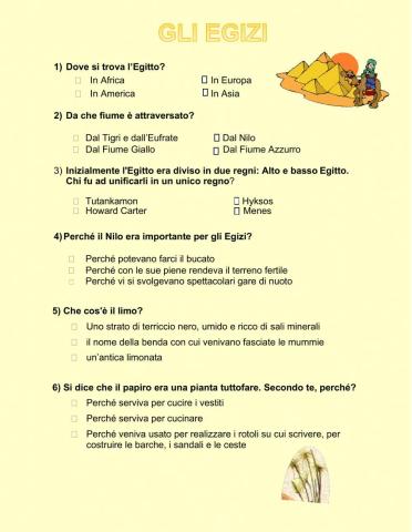 Gli Egizi