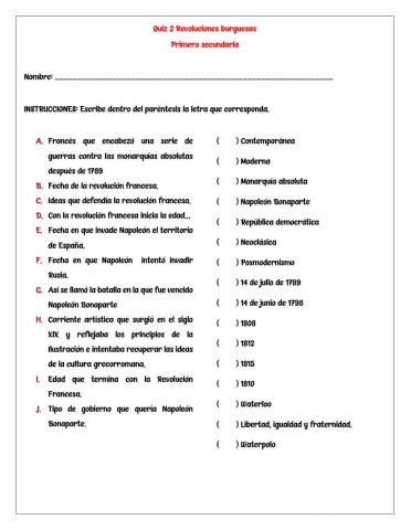 Revoluciones burguesas