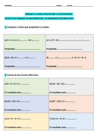 Ficha 3 t-2 mat 5º epo