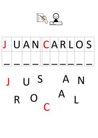 Evaluación inicial Juan Carlos