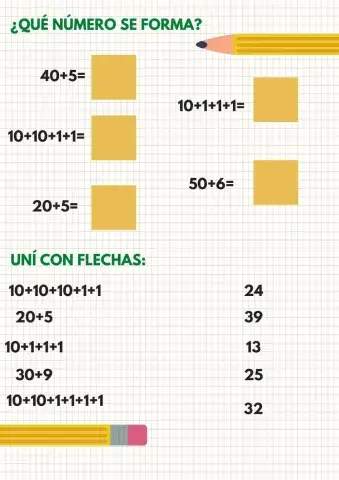 Componer y descomponer números