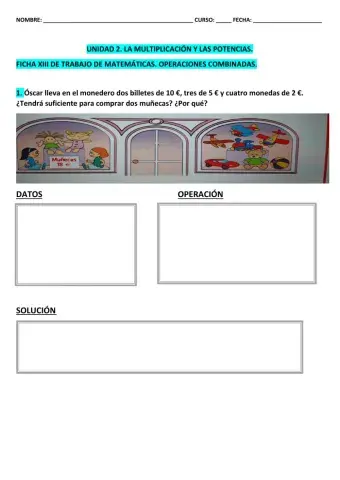 Ficha 13 t-2 mat 5º epo