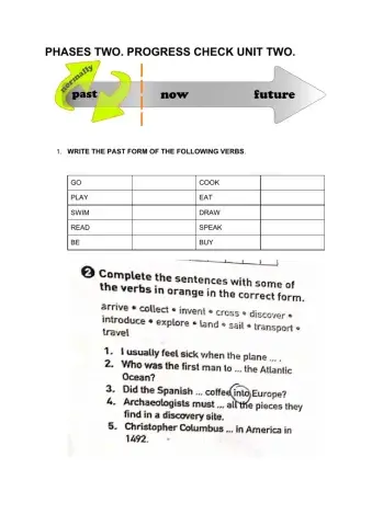 Simple Past and Natural disasters