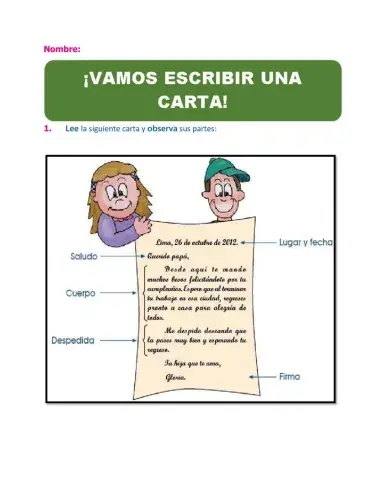 La carta 1