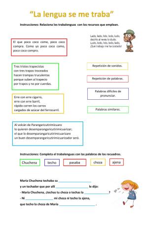 La lengua se me traba.