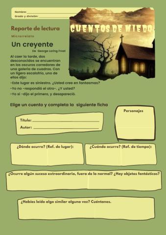 Cuento de Terror - Ficha