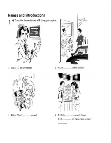 Names and Introductions