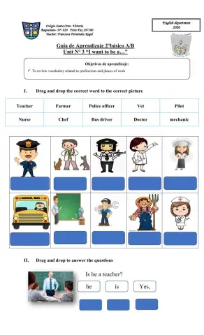 Professions and places of work