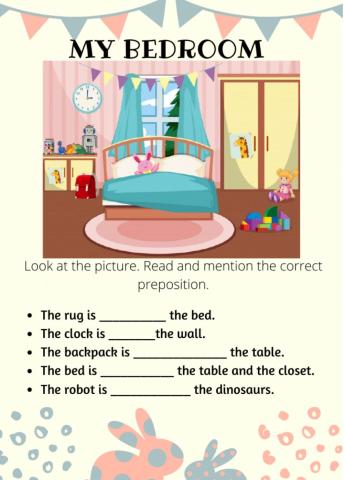 Prepositions of place