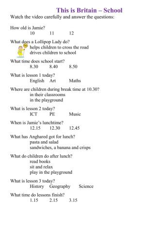 This is Britain - school