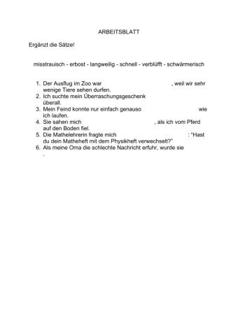 Das hätten wie nicht tun sollen