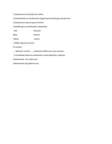 Substantivul-PARTEA A TREIA