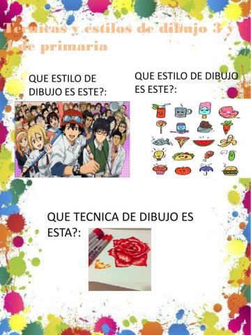 Estilos y tecnicas de dibujo
