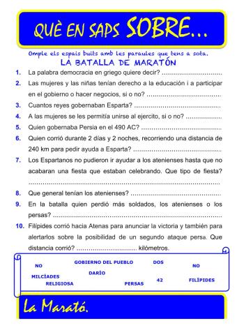 Que saps sobre...La Batalla de Marató CM-4t 05