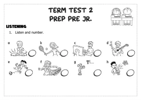 Prep pre jr - listening